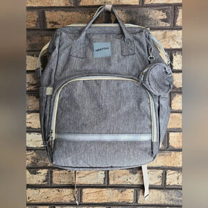 NWOT convertible diaper bag to bassinet